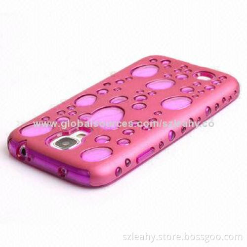 Cute and drops appearance PC and TPU mixed case for Samsung Galaxy S4